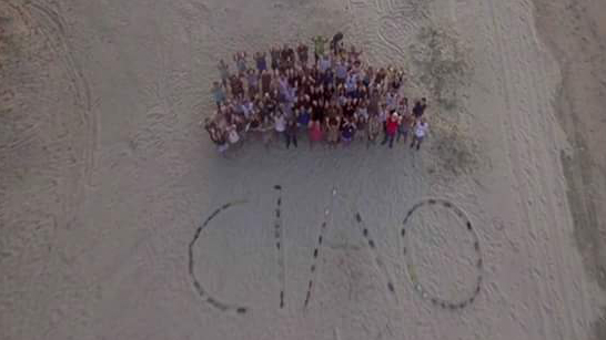 The crew of italian "SurvivoR" AKA Isola dei famosi Isola famosi italy crew canale5 mediaset 2017 reality